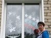 Сотрудники учреждений, находящихся на территории МО п. Михайловский, а также жители поселка приняли участие во флэшмобе #ОКНАРОССИИ