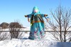 12 марта 2021 года возле здания МКУК «Дом культуры» п. Михайловский состоялось театрализованное представление с играми, конкурсами и сжиганием Чучела, посвященное проводам зимы - Масленице!