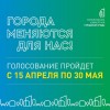 15 апреля стартовало Всероссийское голосование за объекты благоустройства.